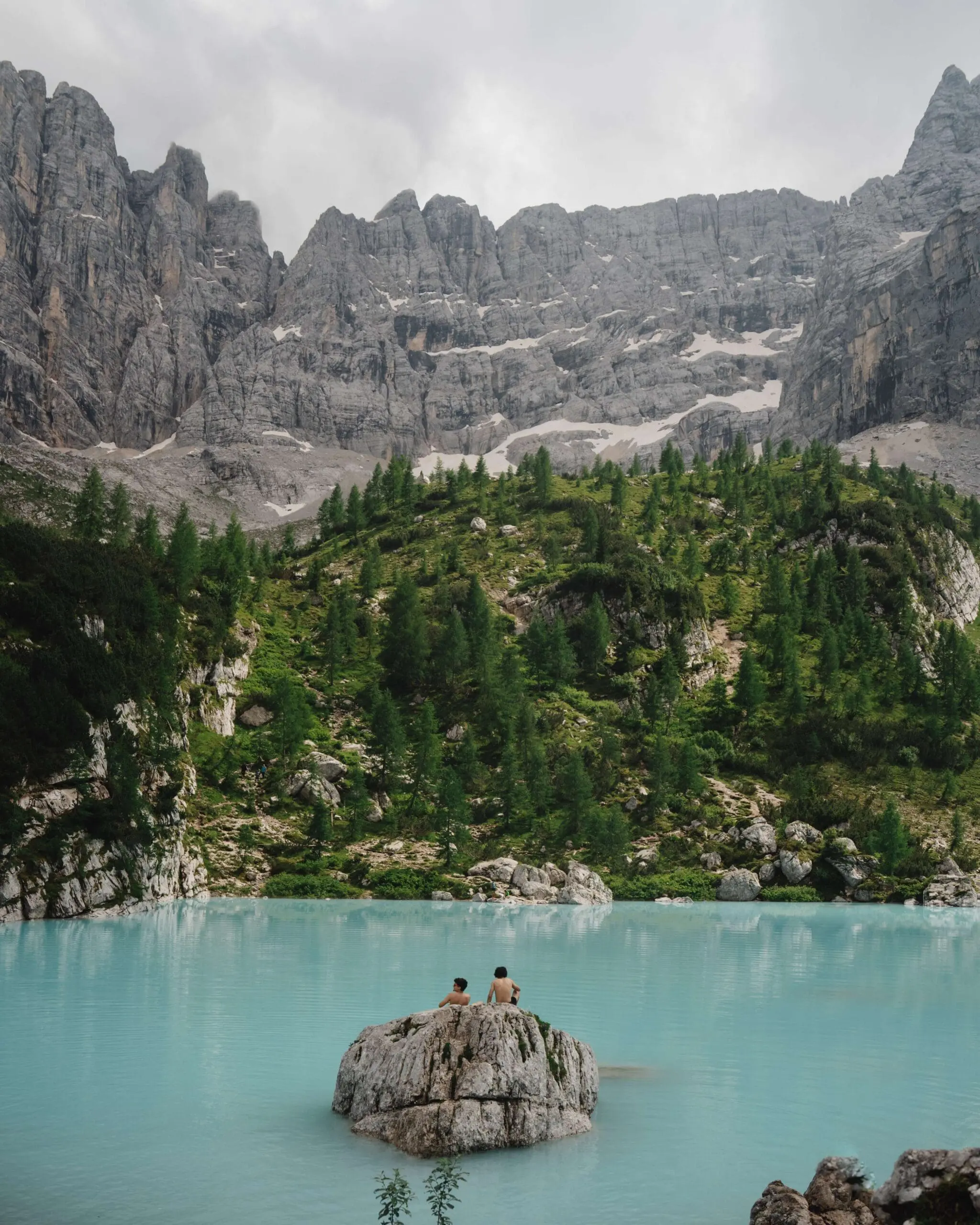 Lago di Sorapis Dolomites Italie