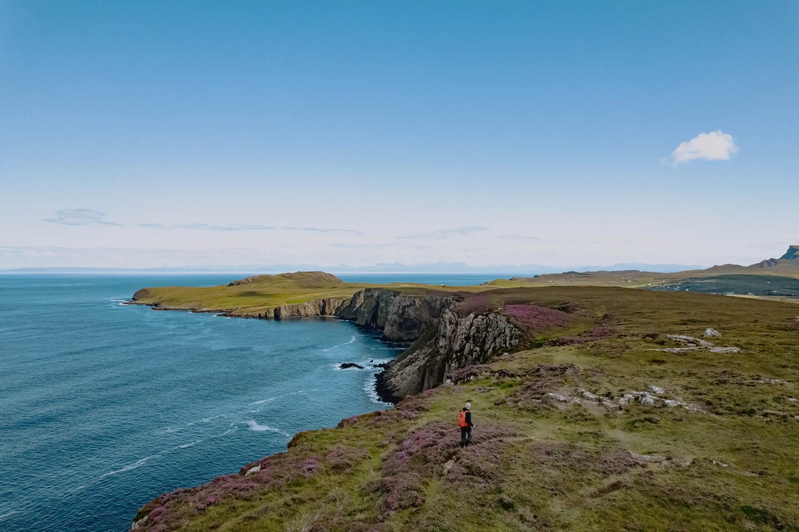 randonneur île de skye écosse