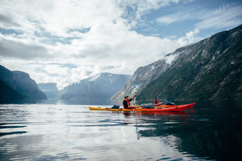 Sognefjord, Nærøyfjord, Aurlandsfjord : les fjords de Norvège en kayak