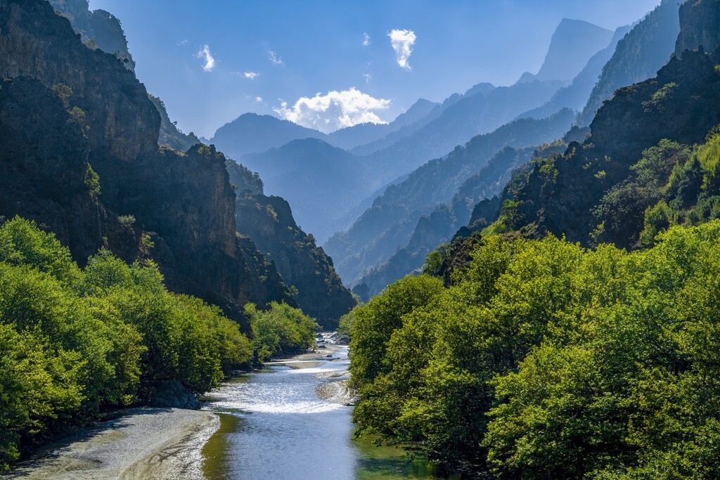 vikos vjosa rivier albanie