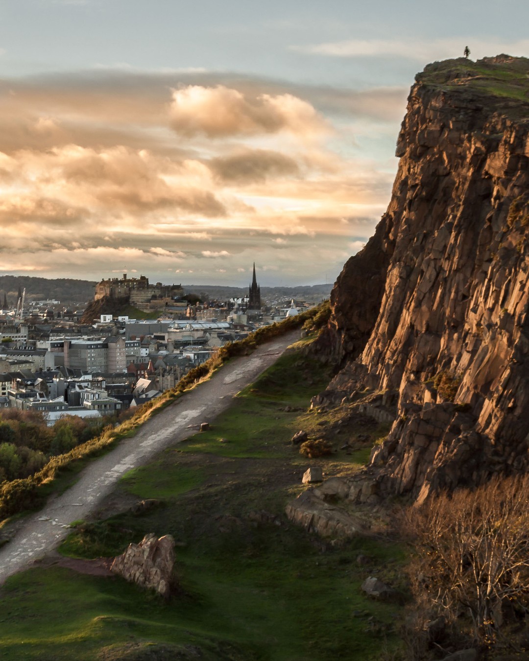 point de vue Arthur's Seat édimbourg écosse