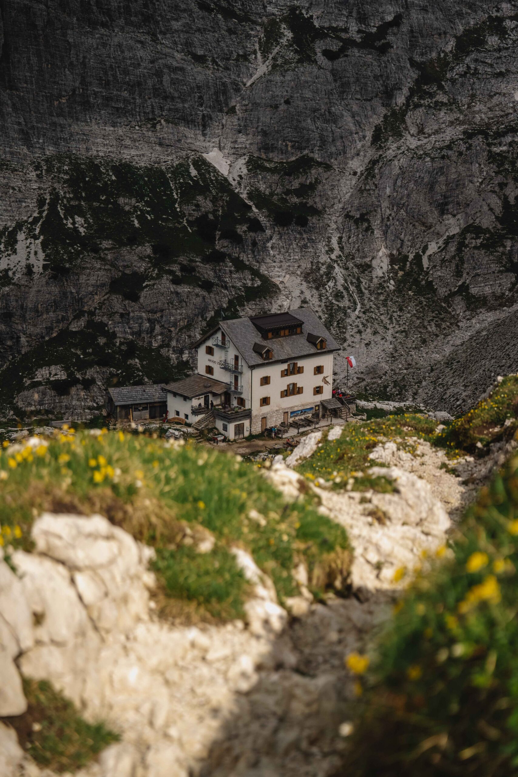 refuge montagne dolomites italie