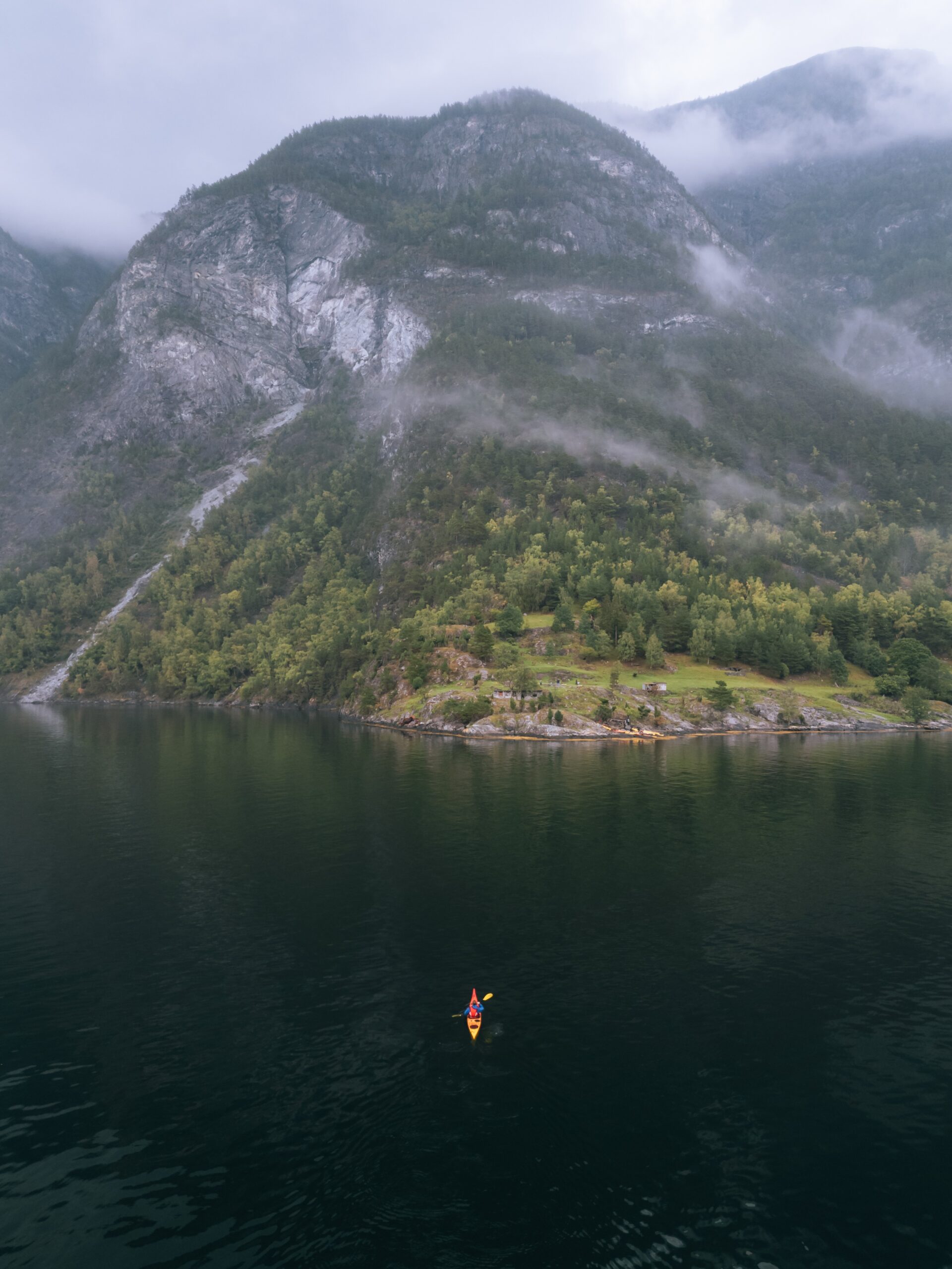 kayak fjord norvège