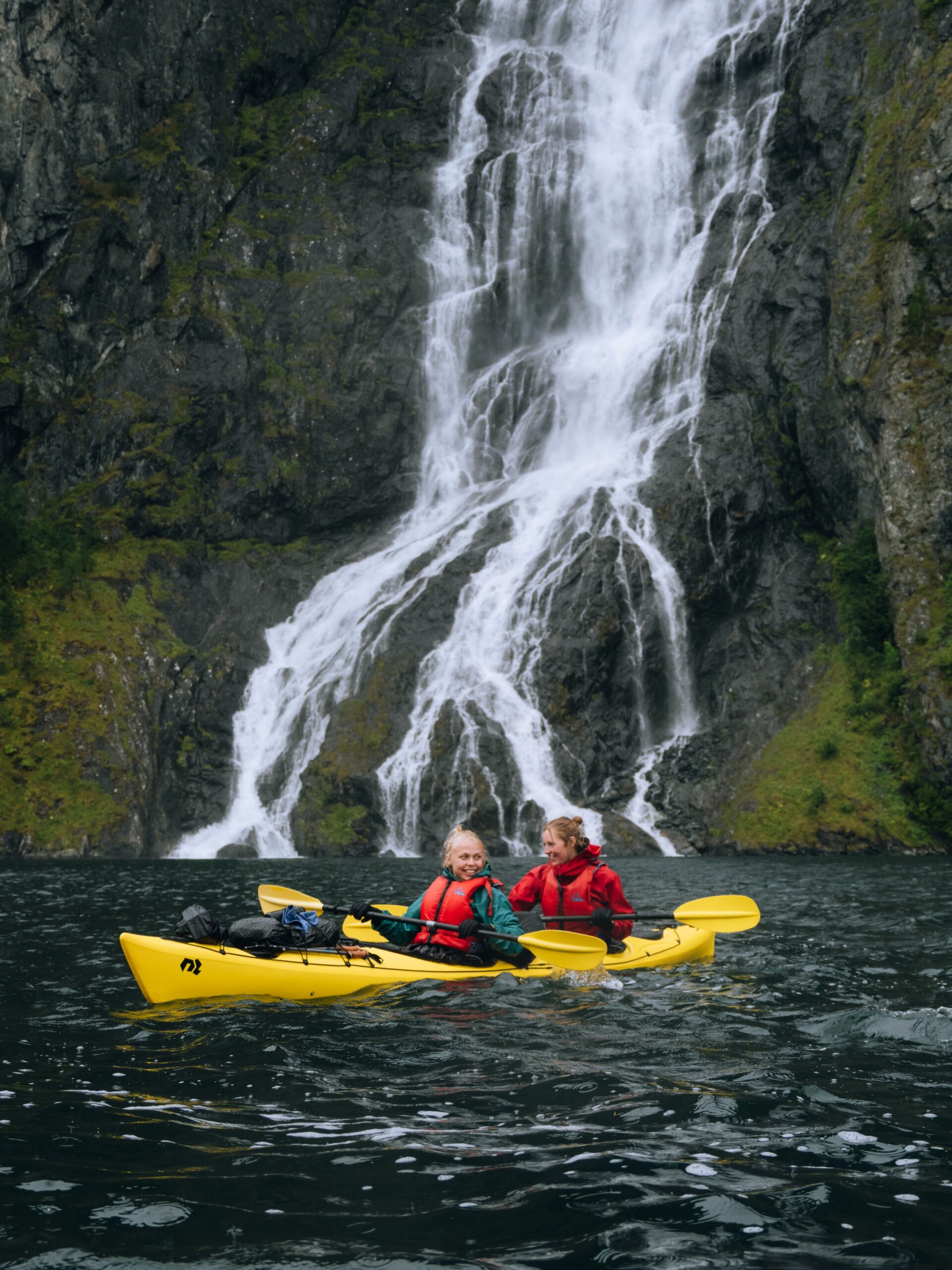 kayak fjord norvège