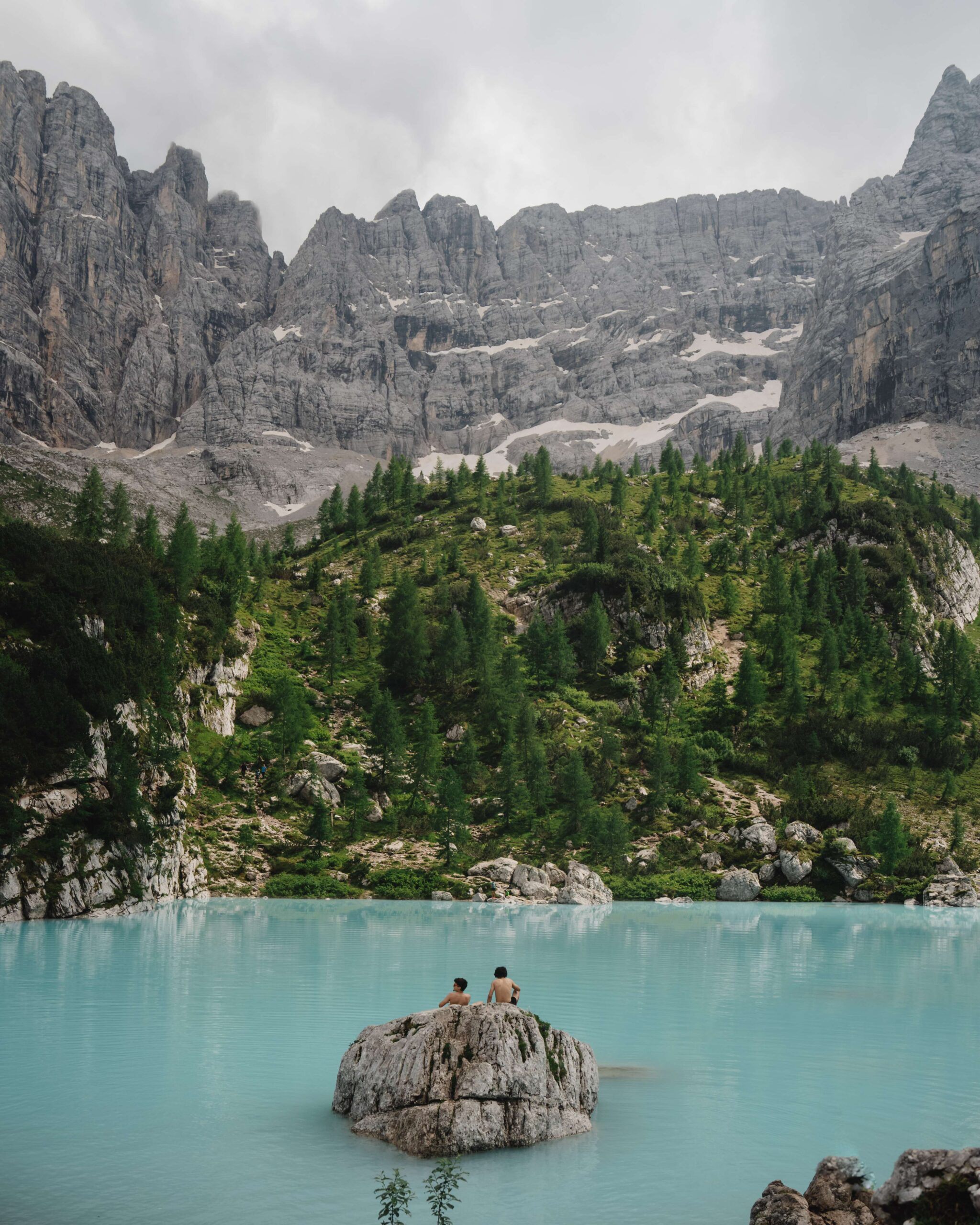 Lago di Sorapis Dolomites Italie