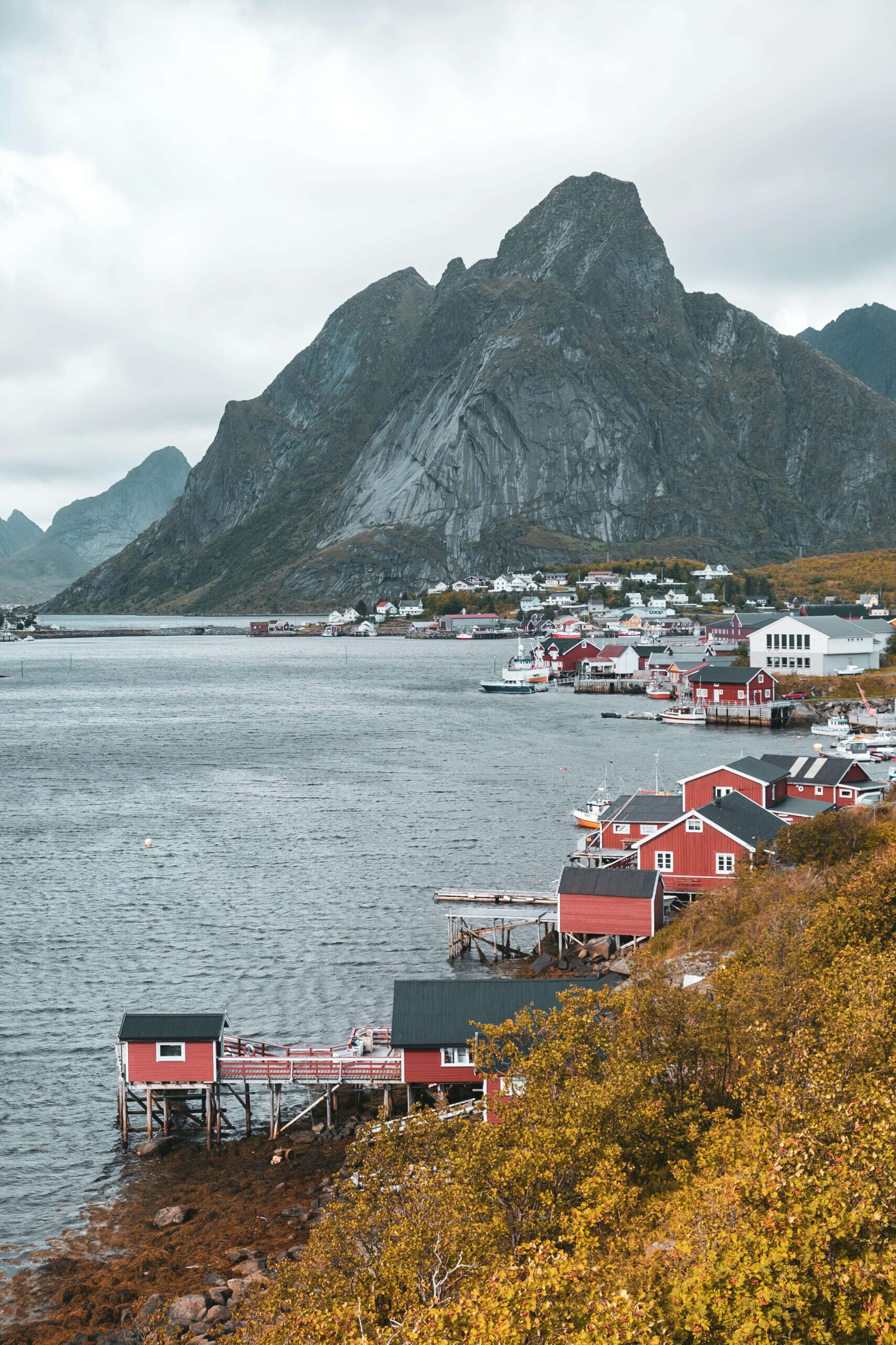 village Lofoten Norvège