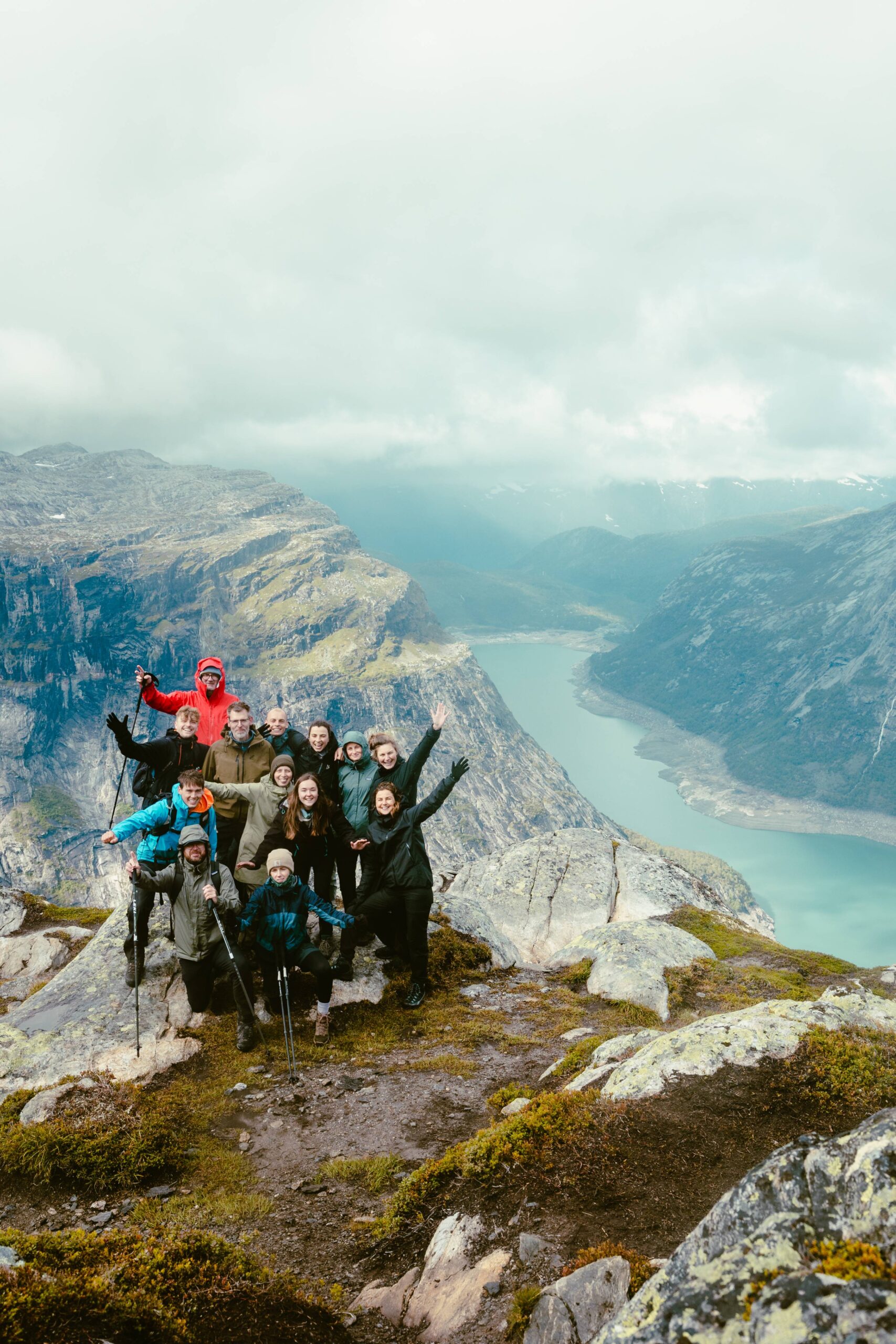 groupe randonneurs norvège