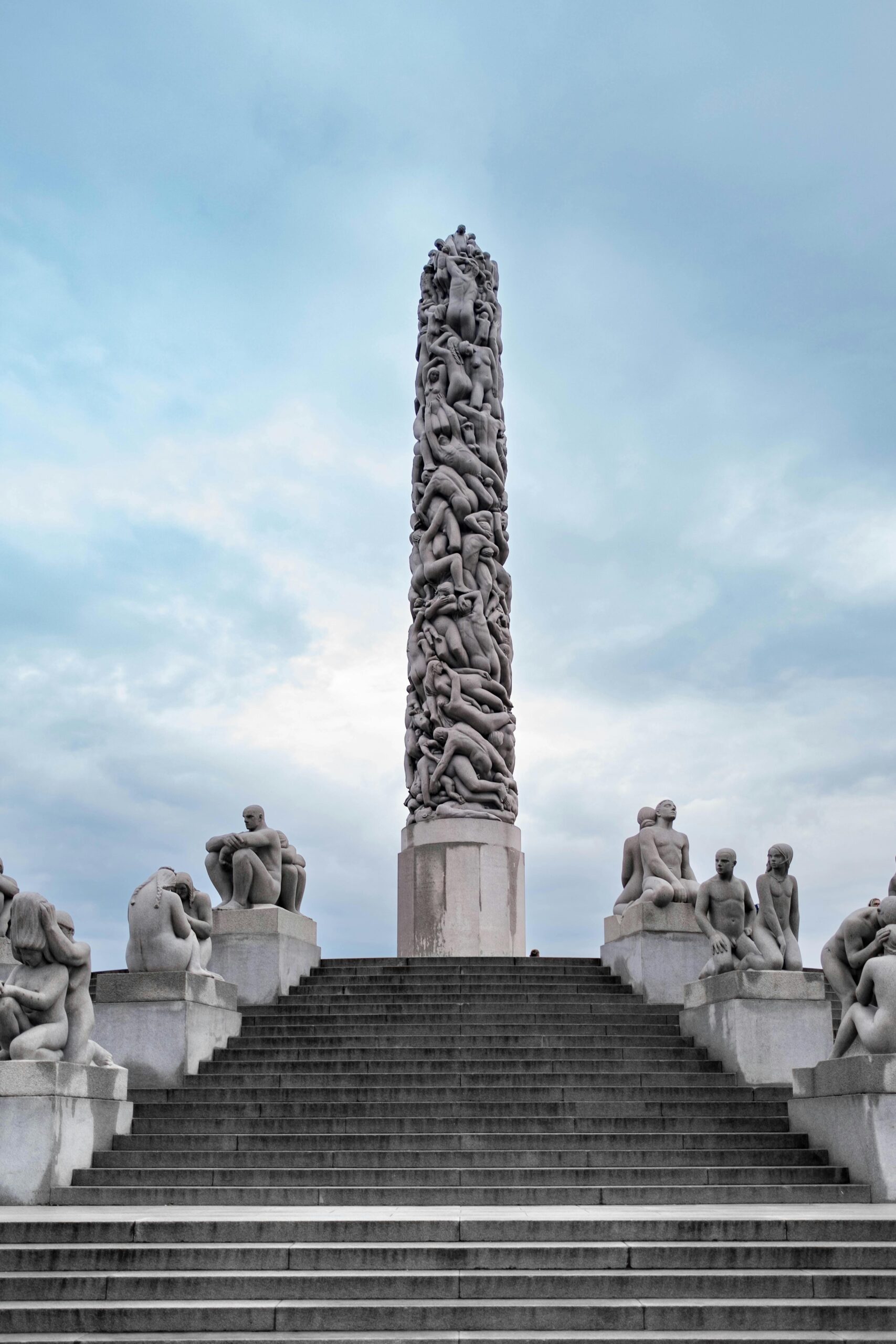 statues parc Vigeland Oslo Norvège