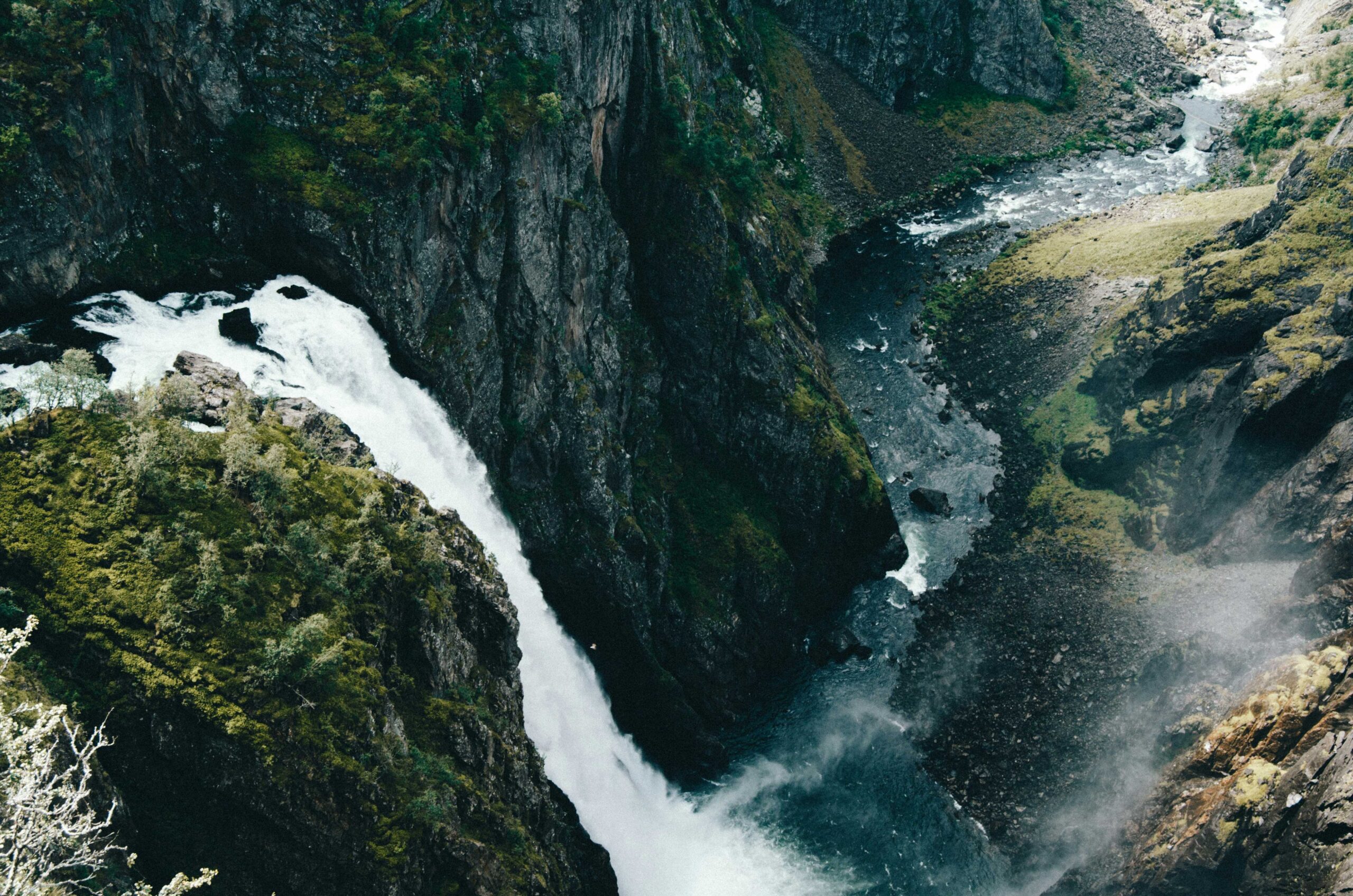 cascade vøringsfossen norvège