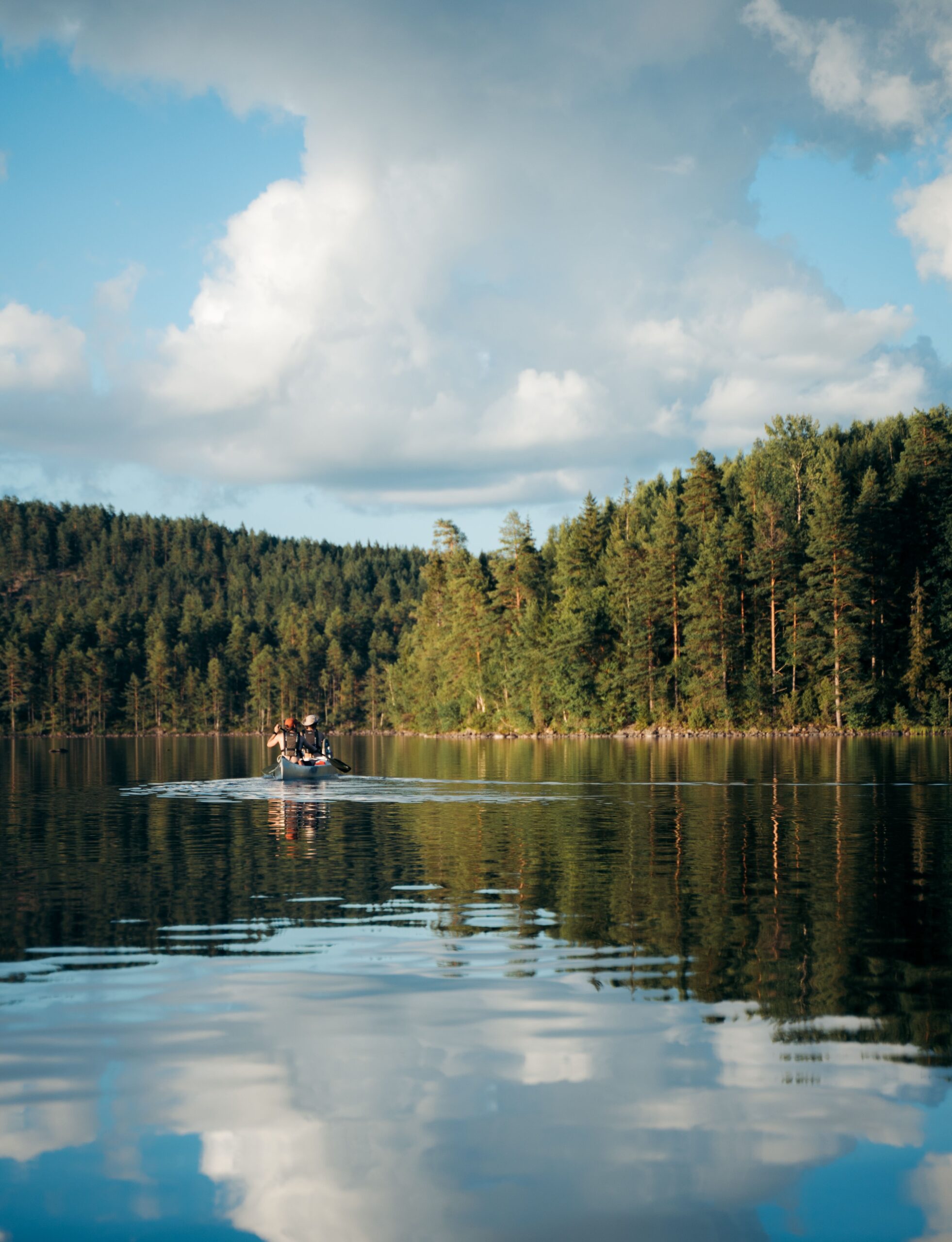 canoe lac suède