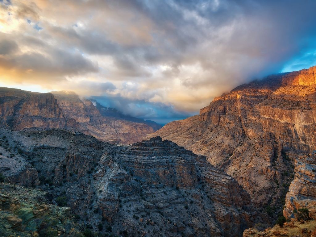 montagnes hajar oman