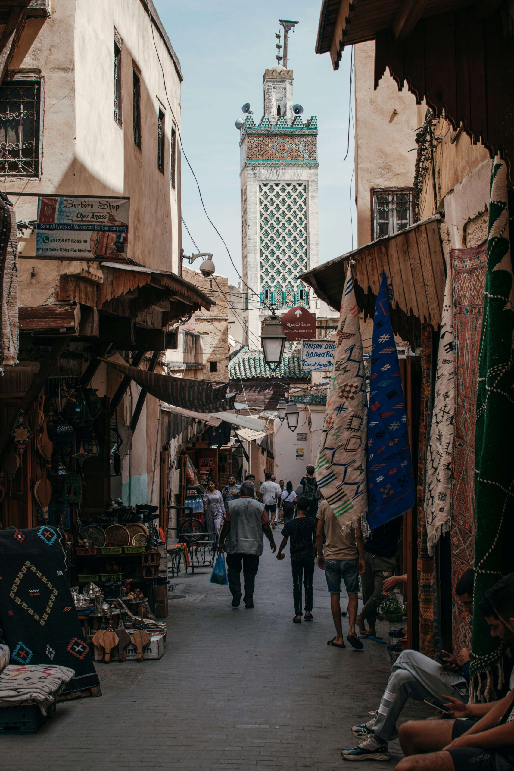 ruelle fès ville impériale maroc