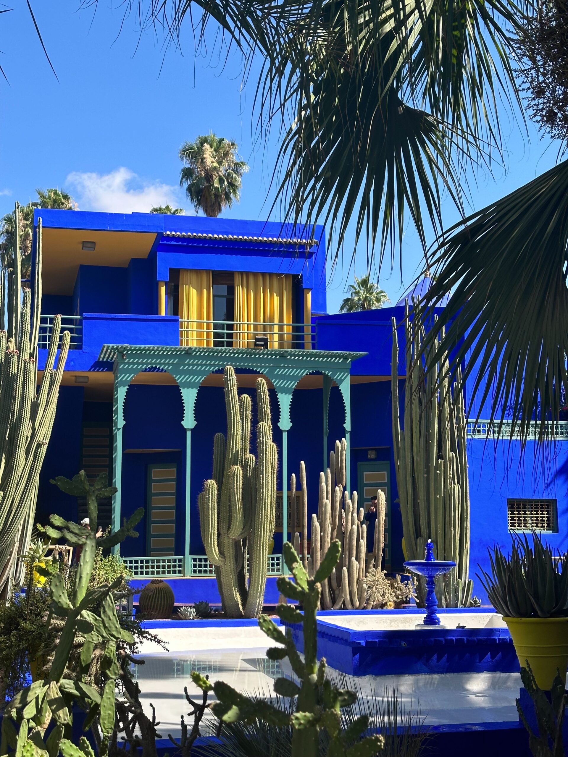 jardin majorelle marrakech ville impériale maroc