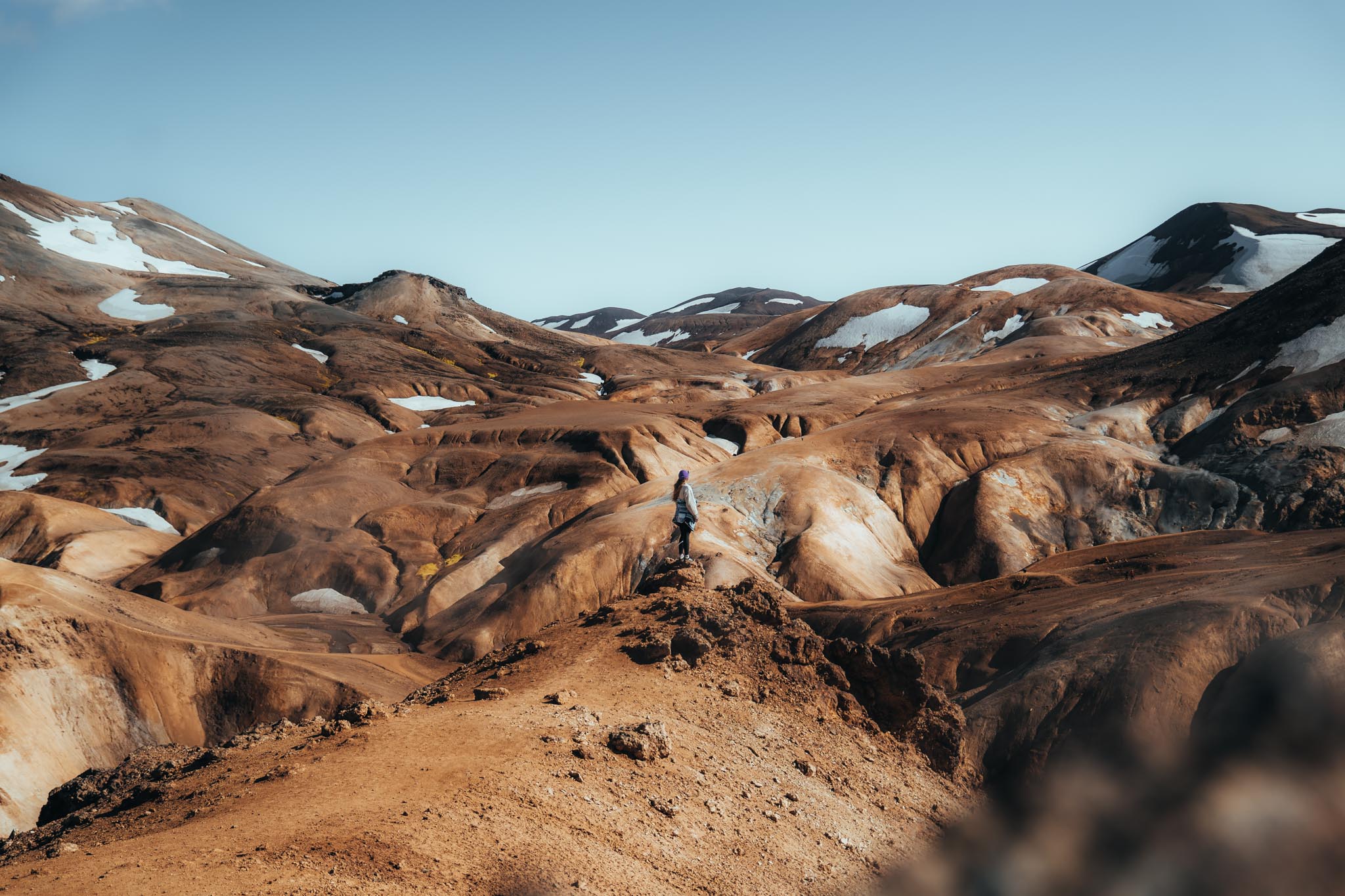 Paysage géothermiques lors d'un road trip de 7 jours en Islande